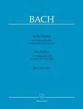 Six Suites for Violoncello cover